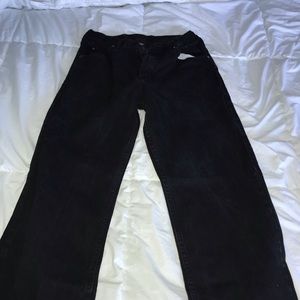 Black Wrangler Jeans Size 32x32